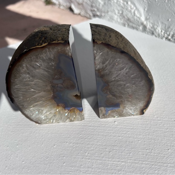 Natural Geode Bookends - Picture 5 of 5